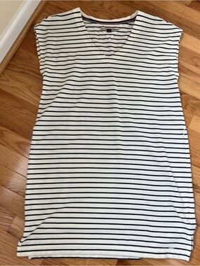 Tommy Hilfiger 100% cotton dress size L Black&White casual summer dress